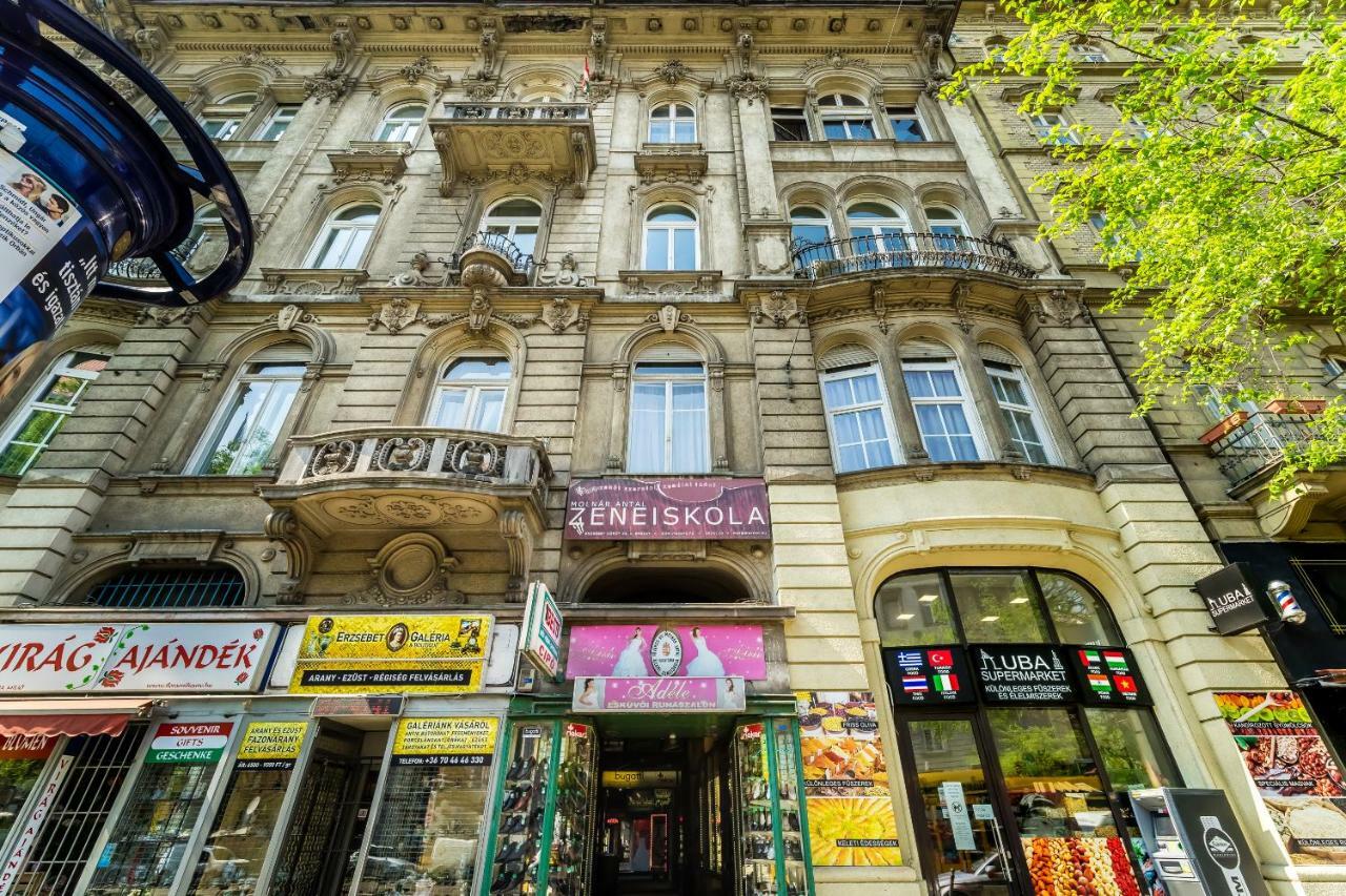 Bpr Vintage Garden Apartment With Terrace & Sauna Budapest Bagian luar foto