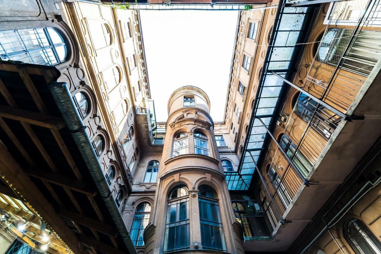 Bpr Vintage Garden Apartment With Terrace & Sauna Budapest Bagian luar foto